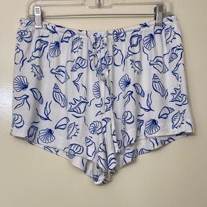 Auden Seashell Patterned Sleep Shorts
